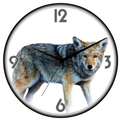 Orologio da parete cane lupo animali cani gatti uccelli cavalli diametro 28 n.258