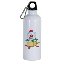 Boraccia bottiglia Animali Cartone animato da 500 ml con moschettone185 - Sport tempo libero, picnic, scuola, bambino bambino