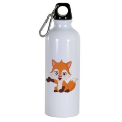 Boraccia bottiglia Animali Cartone animato da 500 ml con moschettone189 - Sport tempo libero, picnic, scuola, bambino bambino