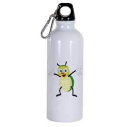 Boraccia bottiglia Animali Cartone animato da 500 ml con moschettone190 - Sport tempo libero, picnic, scuola, bambino bambino