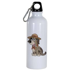 Boraccia bottiglia Animali Cartone animato da 500 ml con moschettone209 - Sport tempo libero, picnic, scuola, bambino bambino