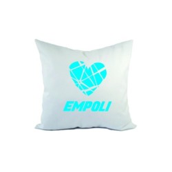 Cuscino divano letto bianco cuore spezzato Empoli  formato 40x40 in poliestere