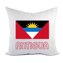 Cuscino divano letto Antigua bandiera federa e imbottitura 40x40 cm in poliestere