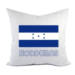 Cuscino divano letto Honduras bandiera federa e imbottitura 40x40 cm in poliestere