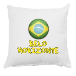 Cuscino Belo Horizonte Brasile con federa 40x40 letto divano 34 federa  in poliestere