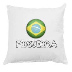 Cuscino Figueira Brasile con federa 40x40 letto divano 40 federa  in poliestere