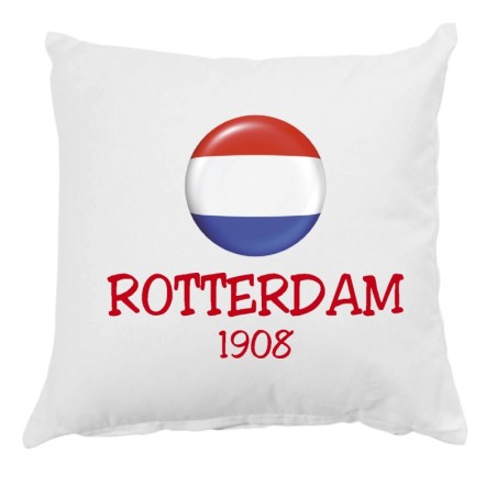 Cuscino Rotterdam Olanda con federa 40x40 letto divano 57 federa  in poliestere