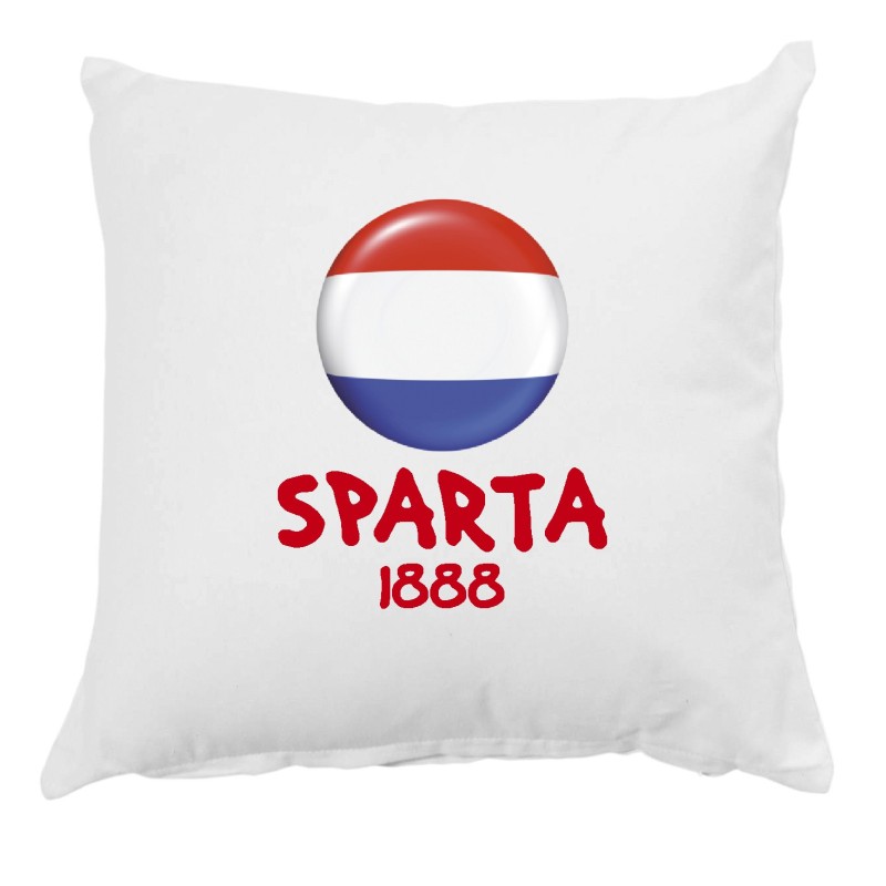 Cuscino Sparta Olanda con federa 40x40 letto divano 65 federa  in poliestere