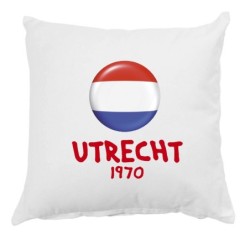 Cuscino Utrecht Olanda con federa 40x40 letto divano 56 federa  in poliestere