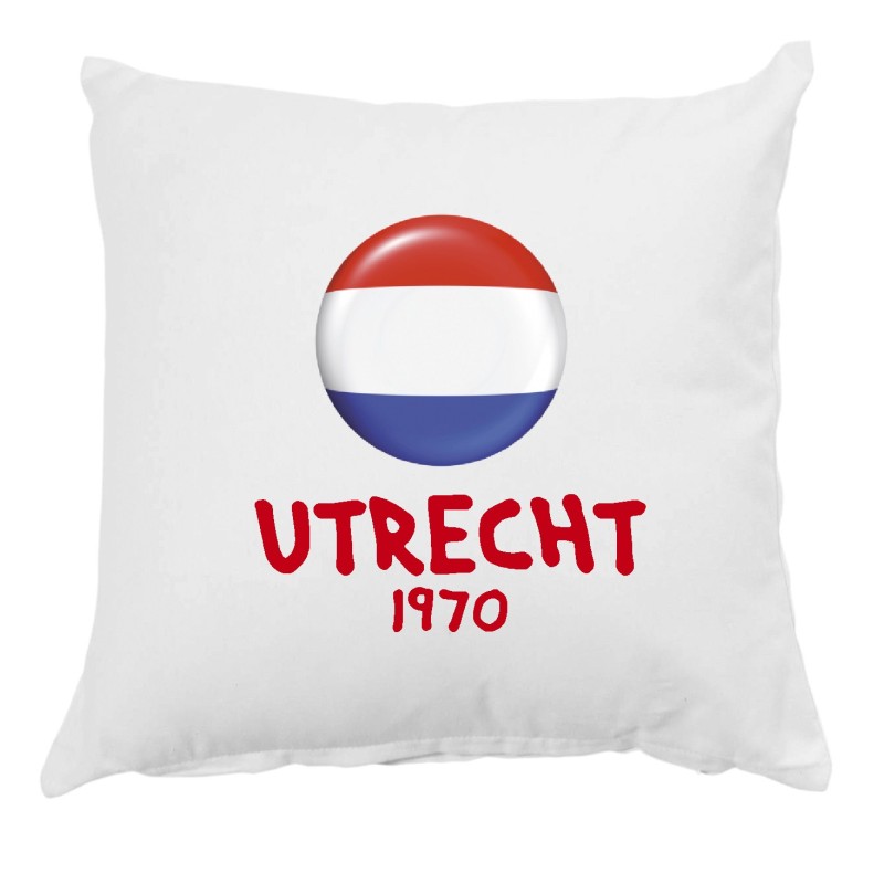 Cuscino Utrecht Olanda con federa 40x40 letto divano 56 federa  in poliestere