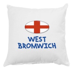 Cuscino West Bromwich UK con federa 40x40 letto divano 86 federa  in poliestere