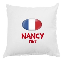 Cuscino Nancy 1967 Francia con federa 40x40 letto divano 14 federa  in poliestere