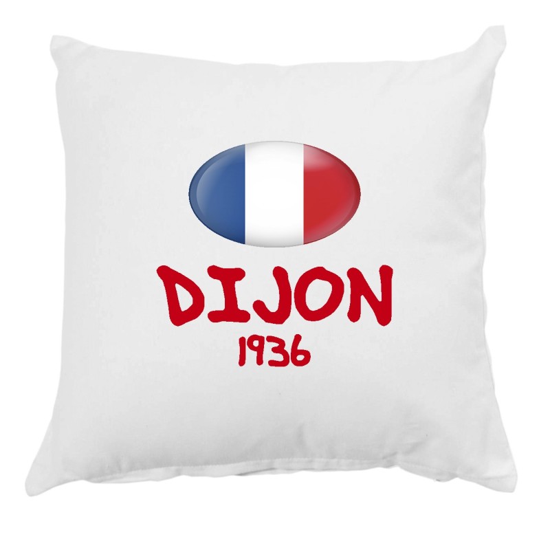 Cuscino Dijon 1936 Francia con federa 40x40 letto divano 16 federa  in poliestere