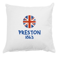 Cuscino Preston 1863 UK con federa 40x40 letto divano 5 federa  in poliestere