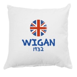 Cuscino Wigan 1932 UK con federa 40x40 letto divano 10 federa  in poliestere