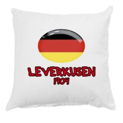 Cuscino Leverkusen anno 1904 città Germania con federa 40x40 letto divano 2   poliestere