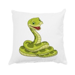 Cuscino   serpente verde...