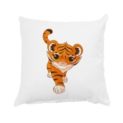 Cuscino   tigre arancio...
