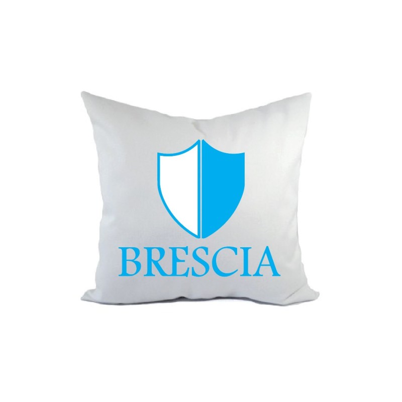 Cuscino con imbottituira Brescia  biancoazzurro con federa 40x40 letto divano 5   poliestere