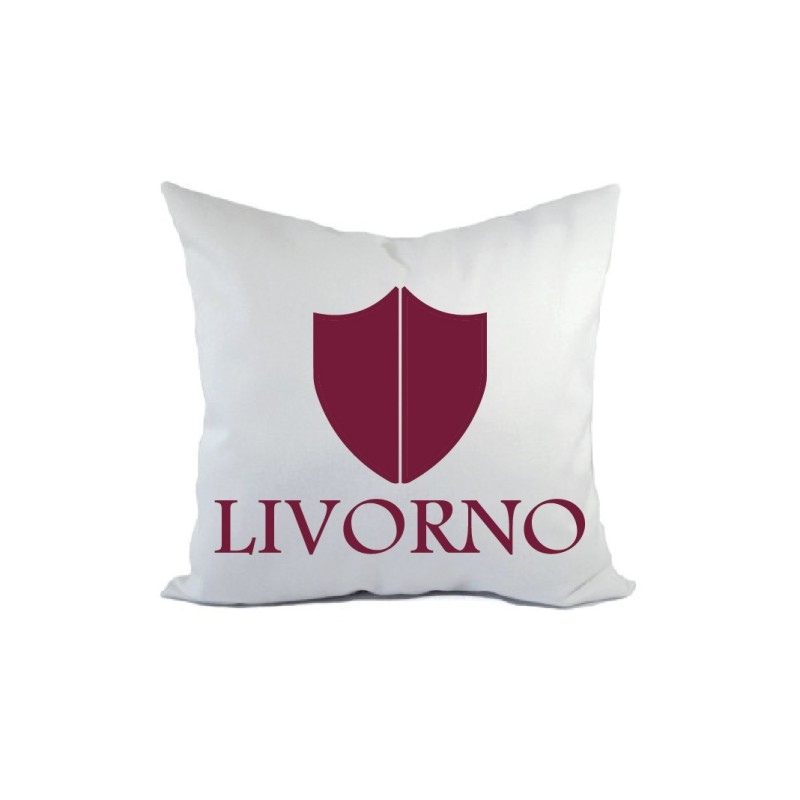 Cuscino con imbottituira Livorno rosso con federa 40x40 letto divano 5   poliestere