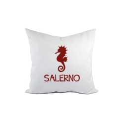 Cuscino mascotte cavalluccio marino Salerno con imbottitura in soffice poliestere 40x40