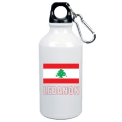 Borraccia Libano bandiera...