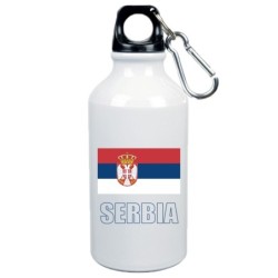 Borraccia Serbia bandiera...