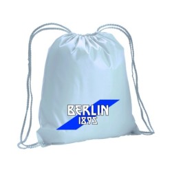 Sacca zainetto sportivo bandiera Berlin / lacci rinforzo sugli angoli 30x45 cm