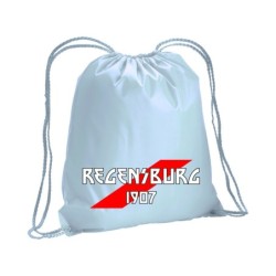 Sacca zainetto sportivo bandiera Regensburg / lacci rinforzo sugli angoli 30x45 cm