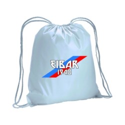 Sacca zainetto sportivo bandiera EIBAR / lacci rinforzo sugli angoli 30x45 cm
