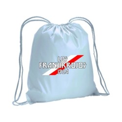 Sacca zainetto sportivo bandiera FRANJIRROJOS / lacci rinforzo sugli angoli 30x45 cm