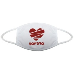 Mascherina cuore Torino...