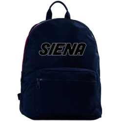 Zaino ultras SIENA in nylon con tasche cerniera e spalline