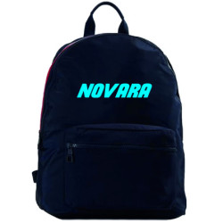 Zaino ultras NOVARA in nylon con tasche cerniera e spalline