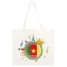 Borsa shopper Cameroun viaggi astratto bandiera48