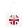 Borsa shopper bandiera UK Regno Unito 40x40 cm. manici lunghi49