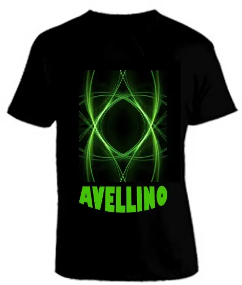 maglietta tshirt avellino disegno astratto versione 2