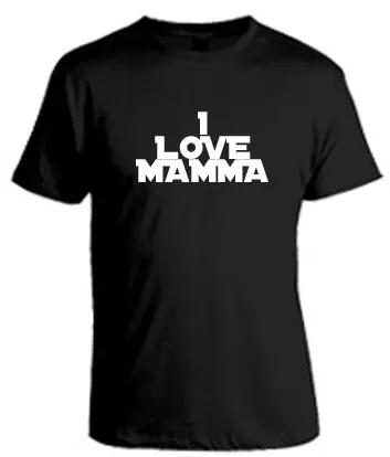 t-shirt love mamma, papa