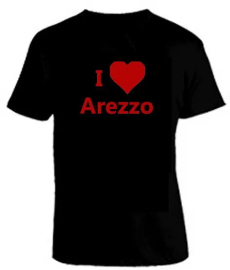 maglietta i love Arezzo